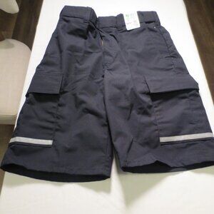 FedEx HD Men's Cargo Shorts 32W-12L Navy Elastic Waist -Horrice VF Imagewear NWT